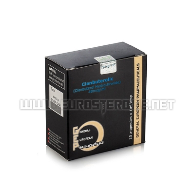 Clenbuterolic - 40mcg/ml (10amp) - GEP