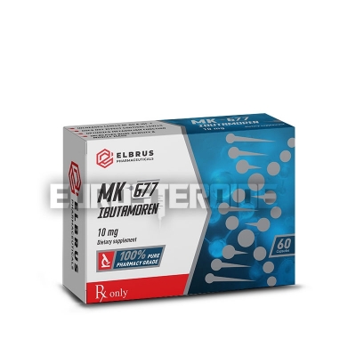 Ibutamoren (MK-677) - Elbrus Pharmaceuticals - 10mg/tab (60tabs)