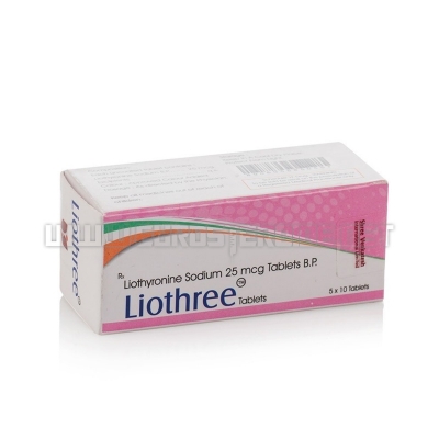 Liothree Tablets - 25mcg/tab (50tabs) - Shree Venkatesh