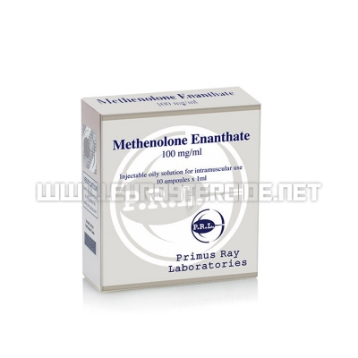 Methenolone Enanthate - 100mg/ml (10amp) - Primus Ray Laboratories