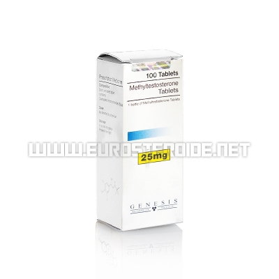 Methyltestosterone - 25mg/tab. (100tab) - Genesis