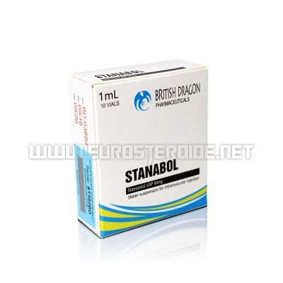 Stanabol - 50mg/ml (10amp) - British Dragon