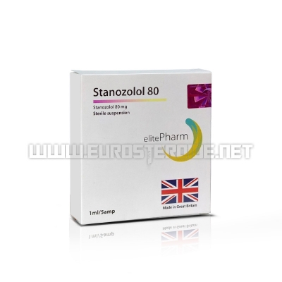 Stanozolol 80 - 80mg/ml (1amp) - Elite Pharm