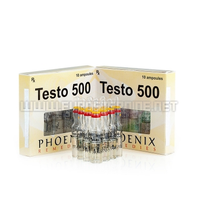 Testo 500 - 500mg/ml (10amp) - Phoenix Remedies