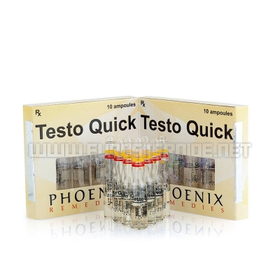 Testo Quick - 100mg/ml (10amp) - Phoenix Remedies