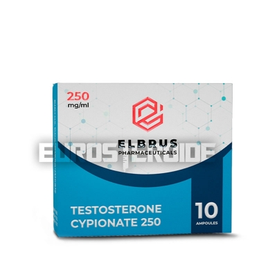 Testosterone Cypionate - Elbrus Pharmaceuticals - 250mg/ml (10amp)