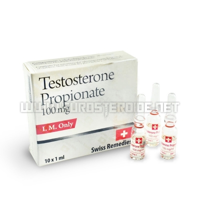 Testosterone Propionate - 100mg/ml (10amp) - Swiss Remedies