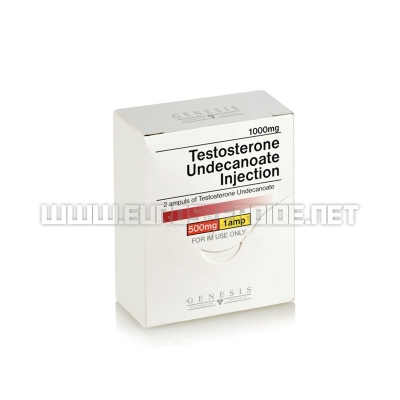Testosterone Undecanoate Injection - 500mg/ml (2amp) - Genesis