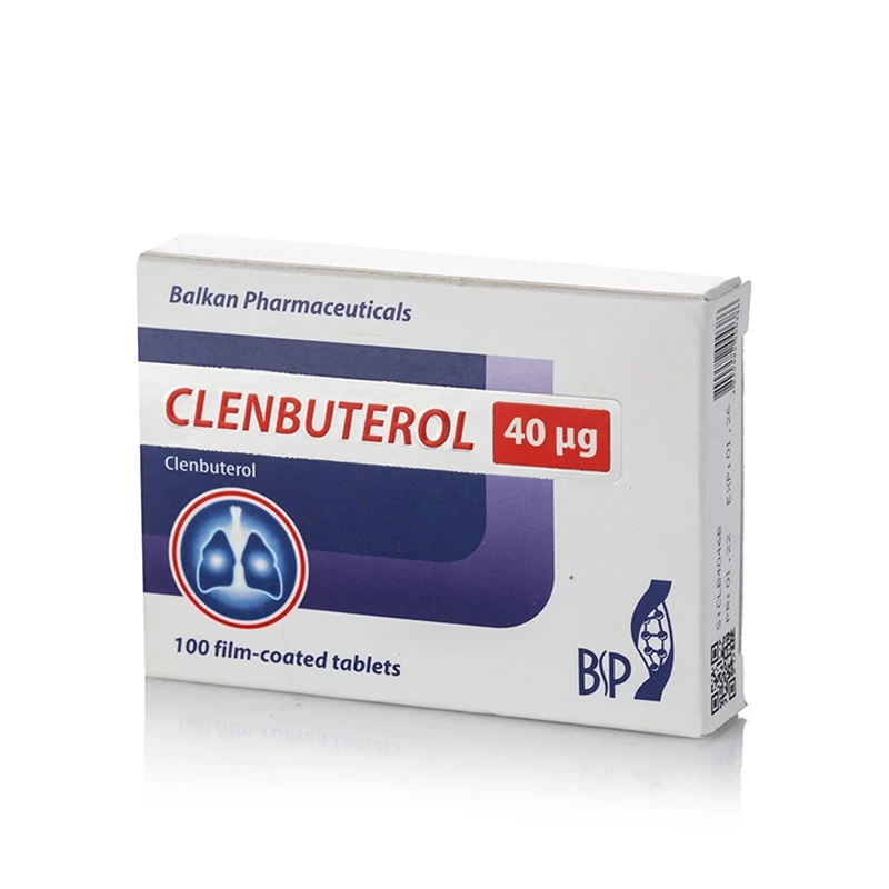 Clenbuterol 40mcg/tab 100 Tabletten von Balkan Pharmaceuticals