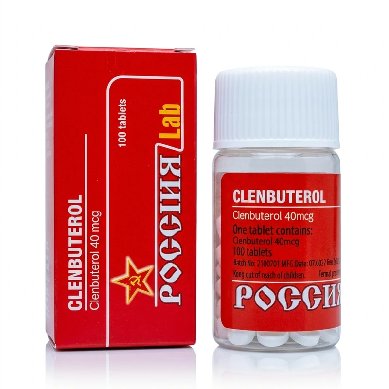 Clenbuterol 40mcg/tab 100 Tabletten von Rossiaz Lab
