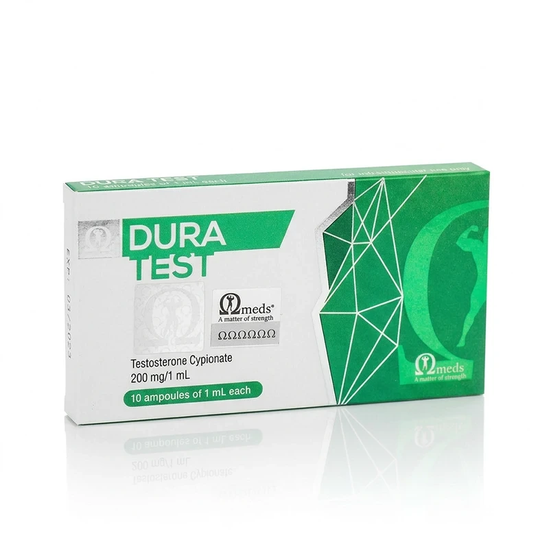 Dura Test 200mg/ml 10x1ml Ampullen von Omega Meds