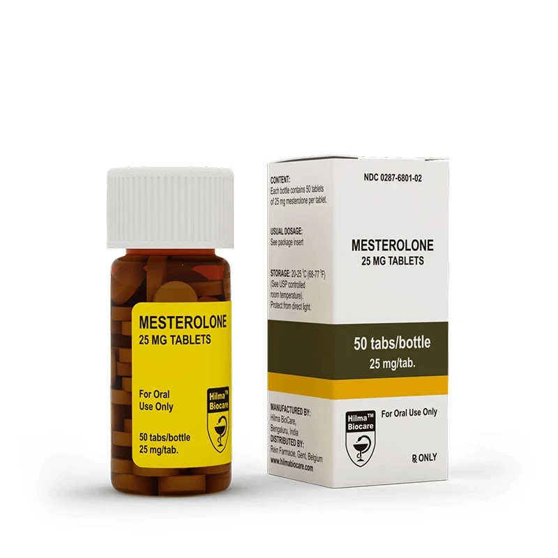 Mesterolone 25mg/tab 50 Tabletten von Hilma Biocare