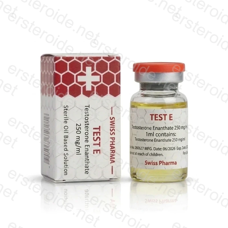 Test E 250mg/ml 10ml Vial von Swiss Pharma