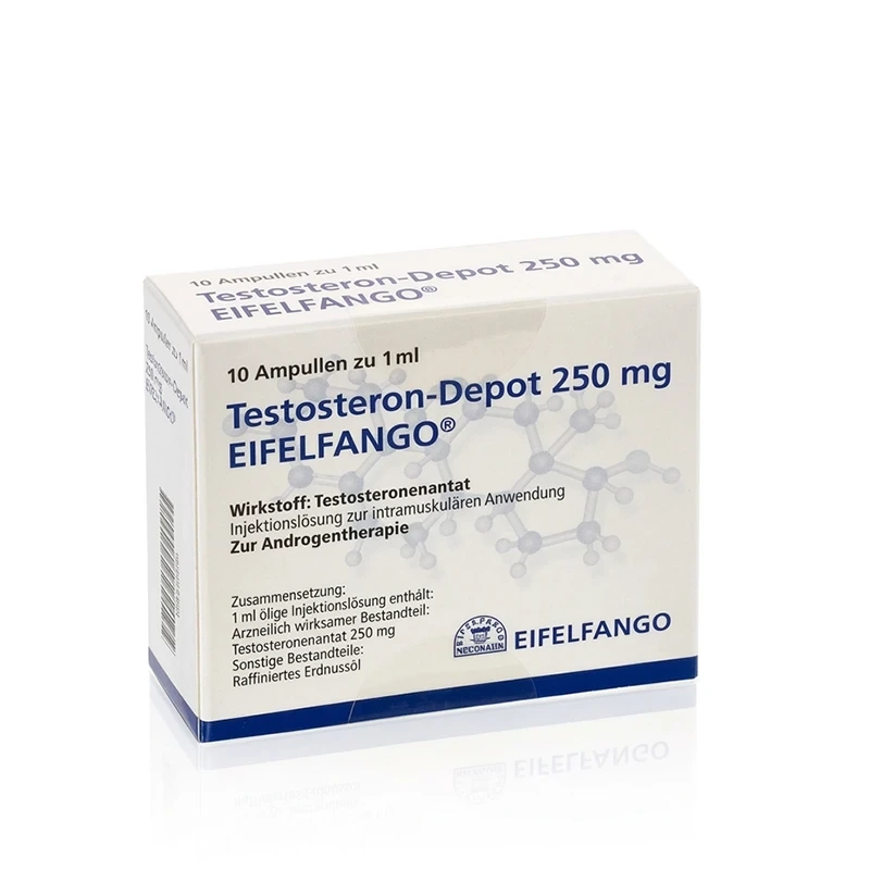 Testosteron Depot 250mg/ml 5x1ml Ampullen von Eifelfango Germany