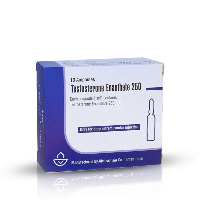 Testosterone Enanthate 250mg/ml 10x1ml Ampullen von Aburaihan Iran