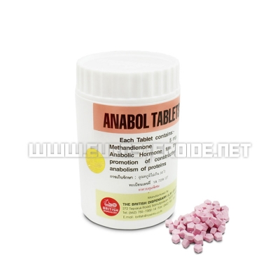 Anabol Tablets 1000Tab - 5mg/tab. (1000tab) - British Dispensary