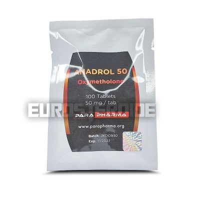 Anadrol 50 - Para Pharma - 50mg/tab (100tabs)
