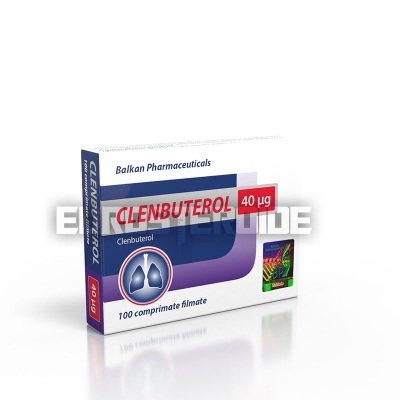 Clenbuterol - Balkan Pharmaceuticals - 40mcg/tab (100tabs)