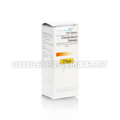 Clenbuterol tablets - 0,02mg/tab. (100tab) - Genesis