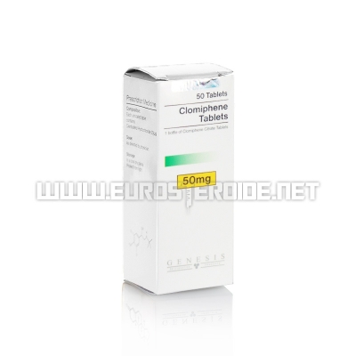 Clomiphene tablets - 50mg/tab. (50tab) - Genesis