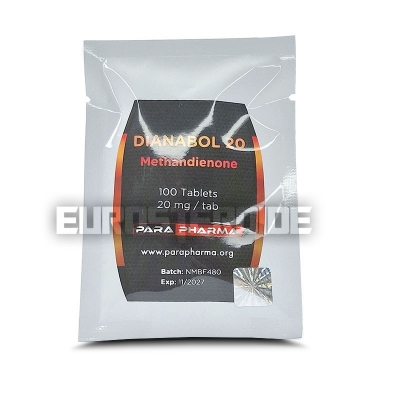 Dianabol 20 - Para Pharma - 20mg/tab (100tabs)