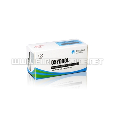 Oxydrol - 50mg/tab (100tabs) - British Dragon