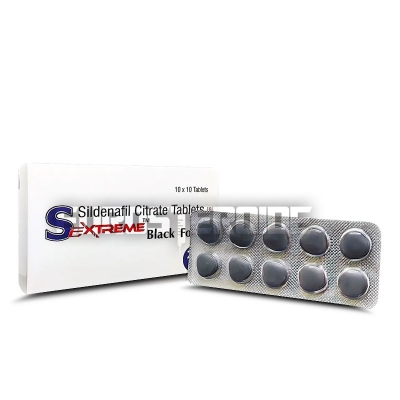 Sextreme Black Force 200mg - Shree Venkatesh - 200mg/tab (100tabs)