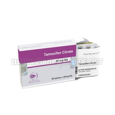 Tamoxifen Citrate - 20mg/tab (50 tabs) - Primus Ray Laboratories