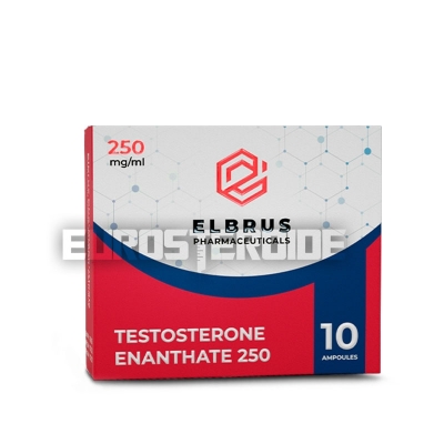 Testosterone Enanthate - Elbrus Pharmaceuticals - 250mg/ml (10amp)