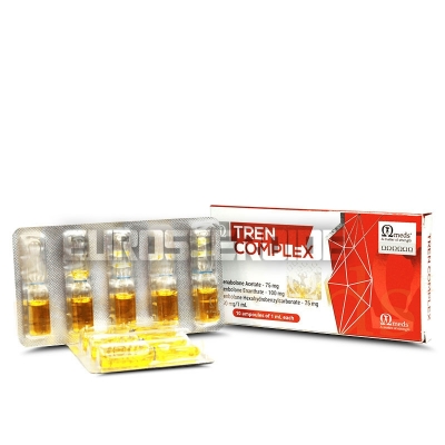 Tren Complex - Omega Meds - 250mg/ml (10amp)