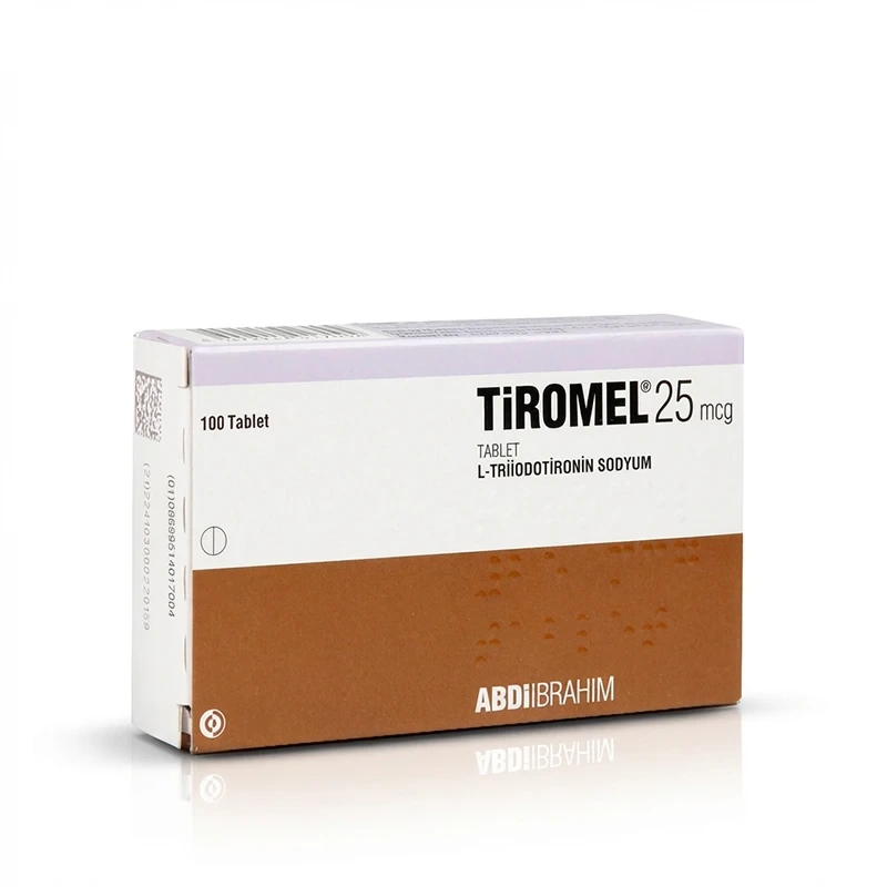 Tiromel 25mcg/tab 100 Tabletten von Abdi Ibrahim