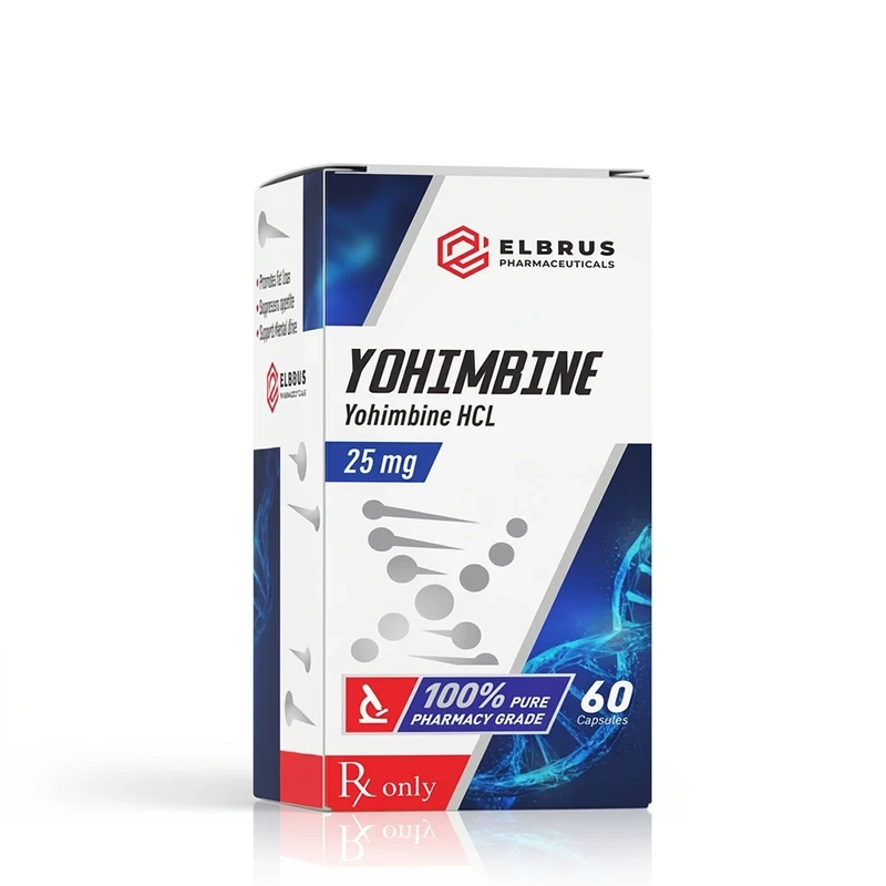 Yohimbine 25mg/tab 60 Tabletten von Elbrus Pharmaceuticals